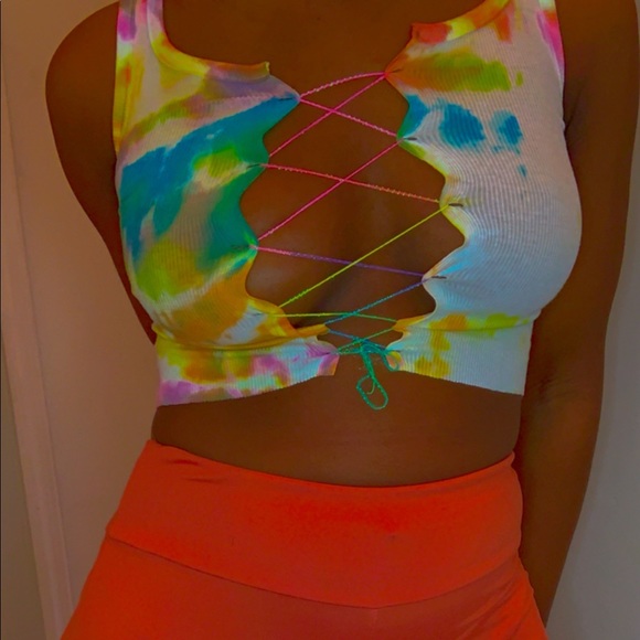 CUSTOM ITEM DYED MYSELF ✨ STRETCH MATERIAL - Picture 3 of 3